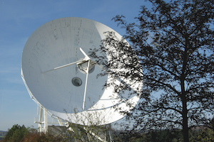 Space Communications Ground Station Antenna