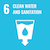 Icon for Sustainable Development Goal 6